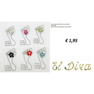 Onzichtbare teen ring